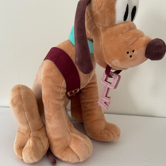 Disney’s Pluto Pirates of the Caribbean Plush Dog Toy - Brown and Red - Picture 4 of 12